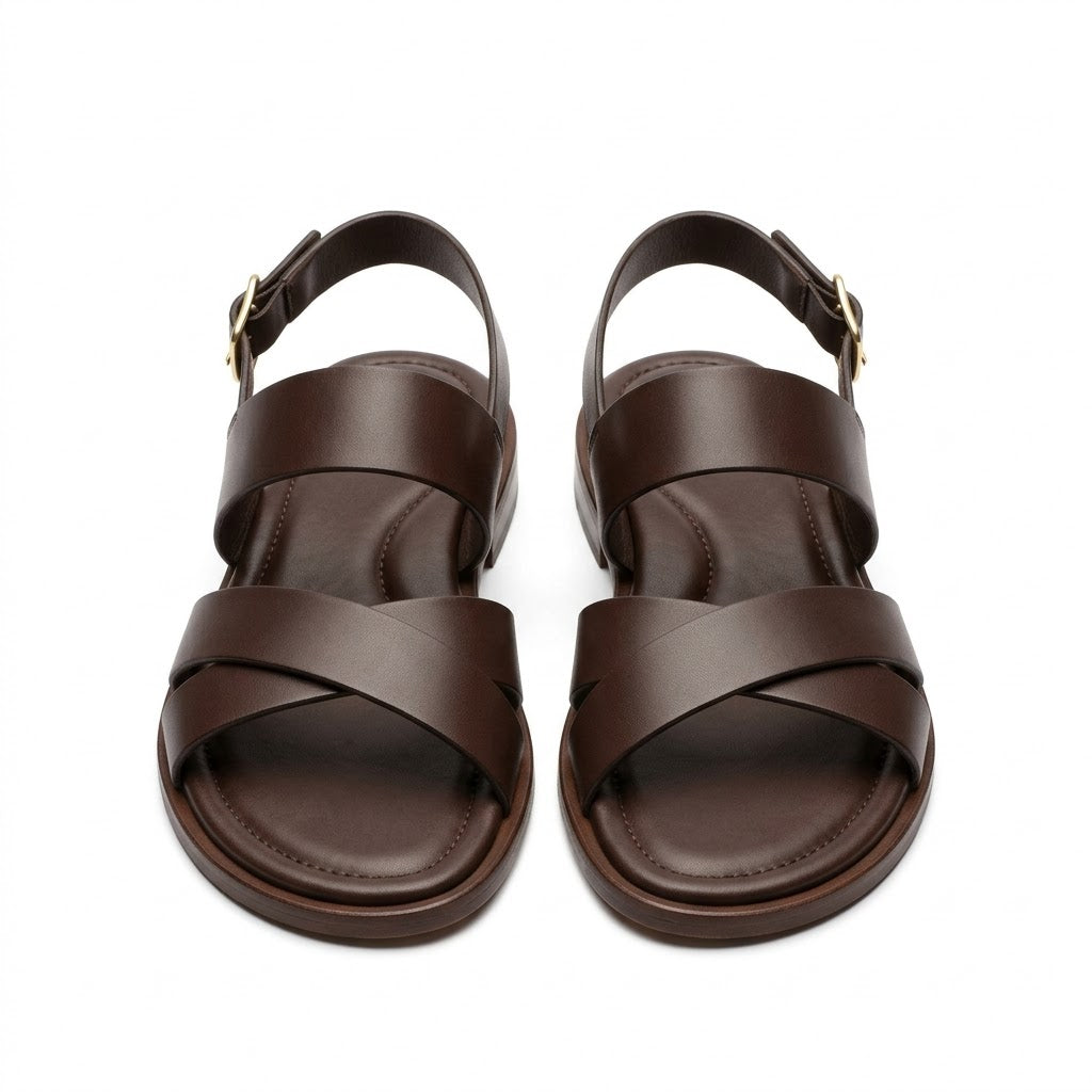 Premium Calfskin Leather Sandals