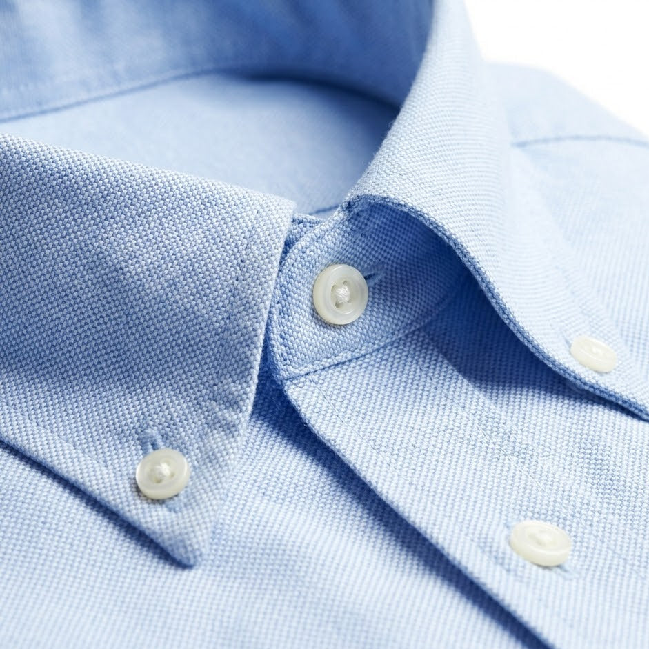 Fine Oxford Formal Shirt in Light Blue